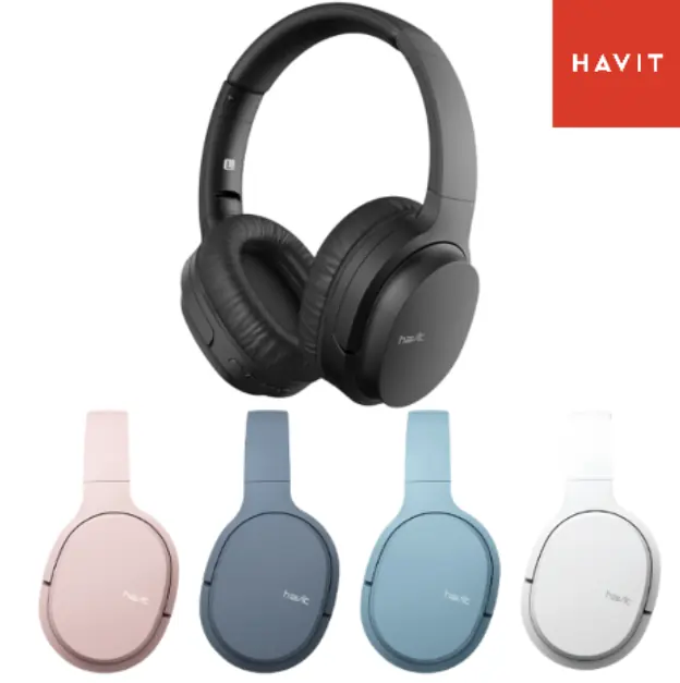 Auriculares Bluetooth HAVIT Aux 3.5MM/Micro Sd