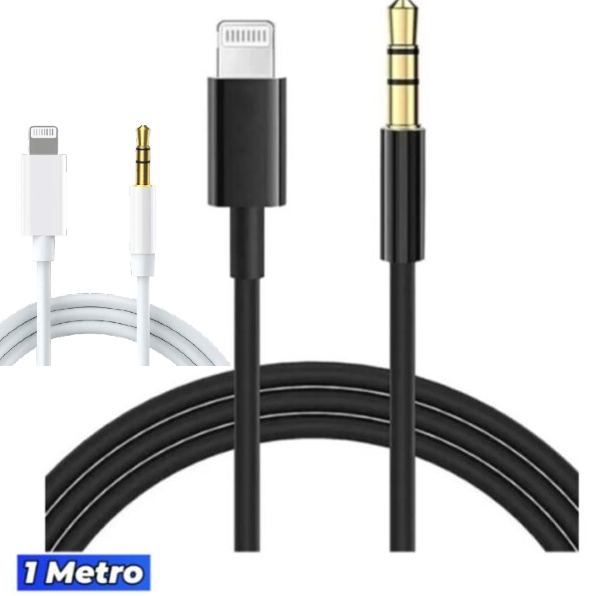 Cable auxiliar adaptador para iphone