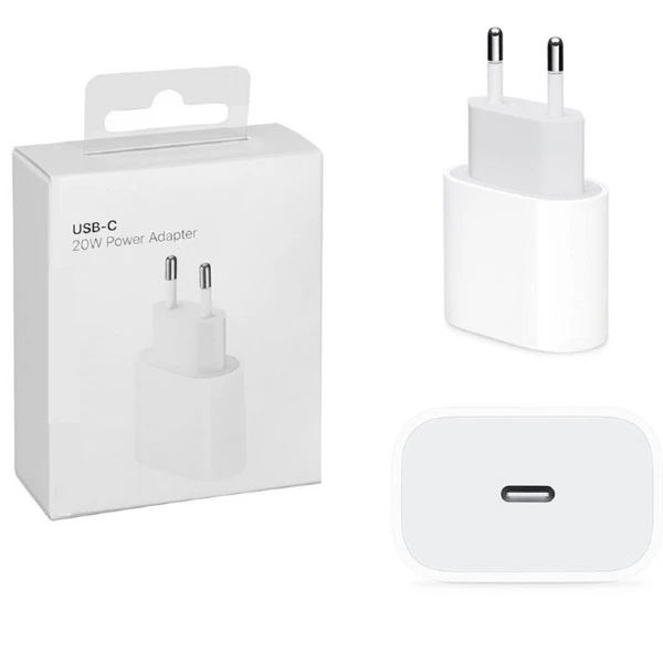 Cargador De Pared Para Iphone USB Tipo-C PD(20W)
