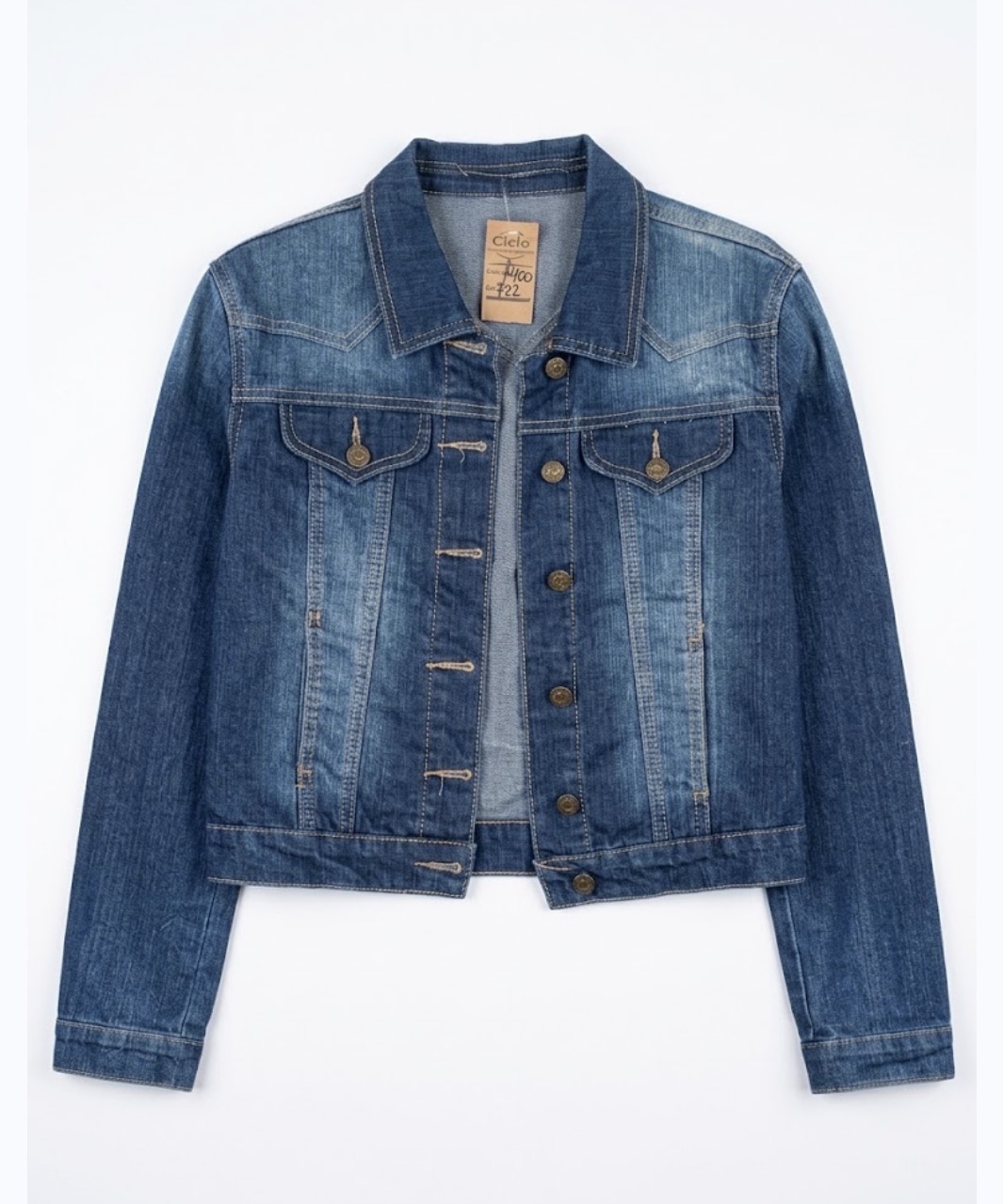 Chaqueta Jean BLACK BAT talle S