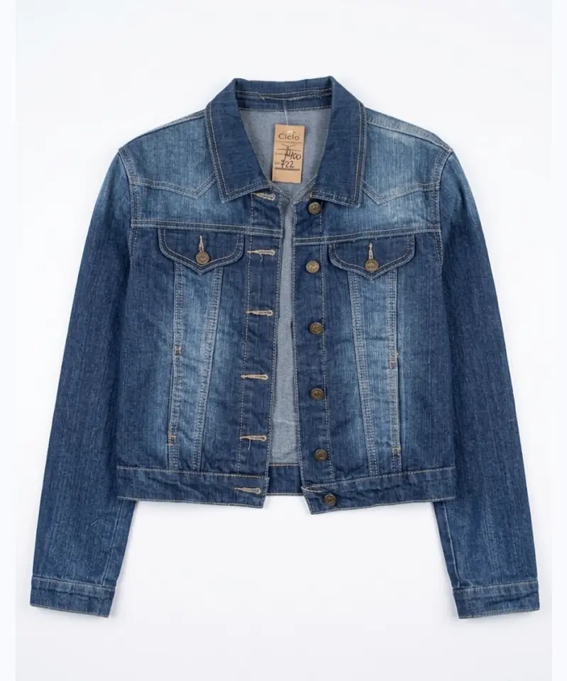 Chaqueta Jean BLACK BAT talle S