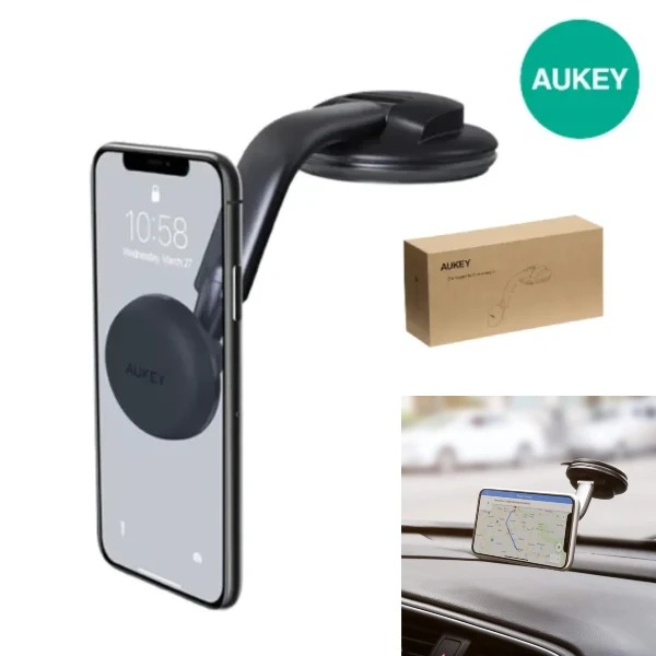 Soporte De Auto Para Tablero Ventosa Magnético AUKEY