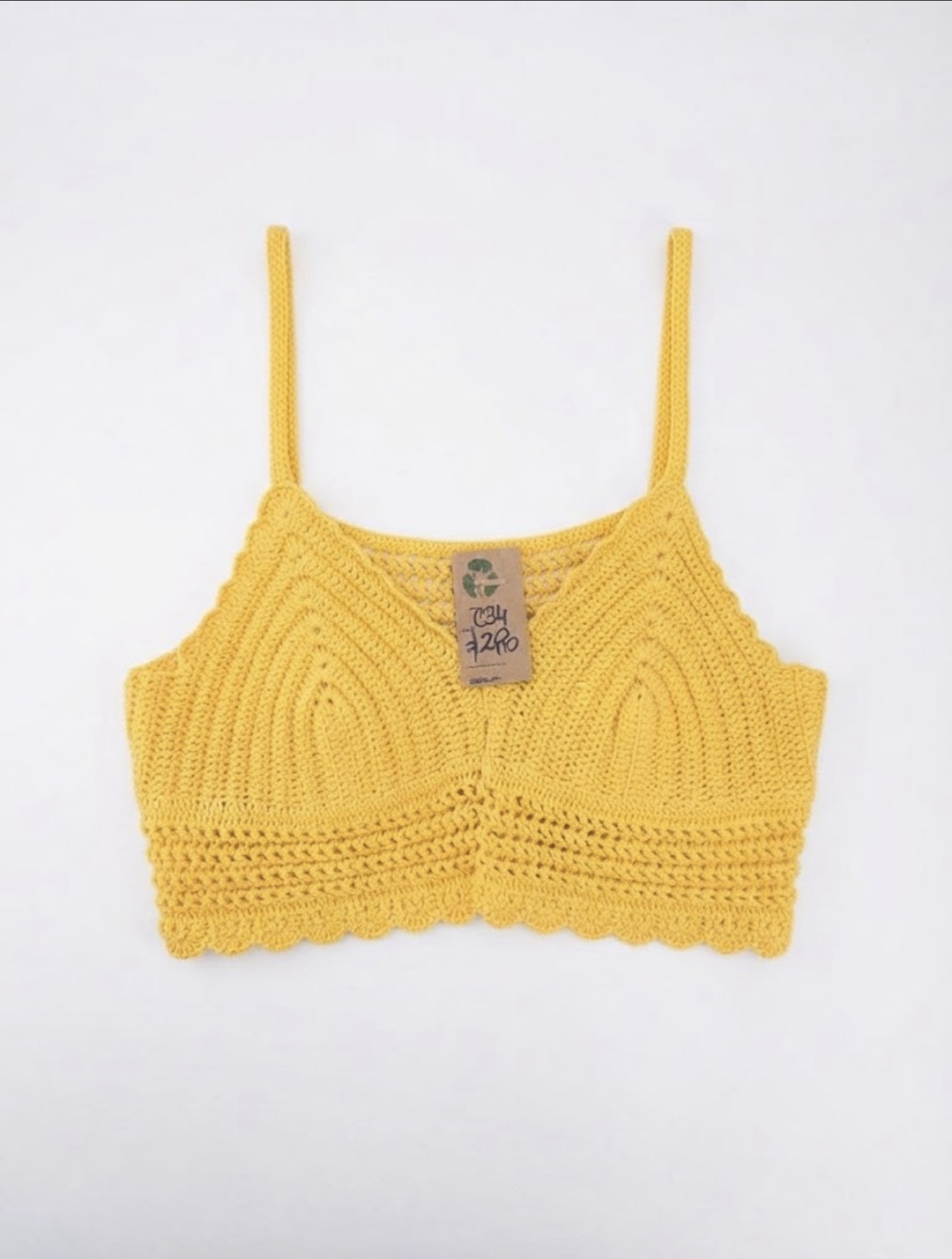 Top crochet talle M