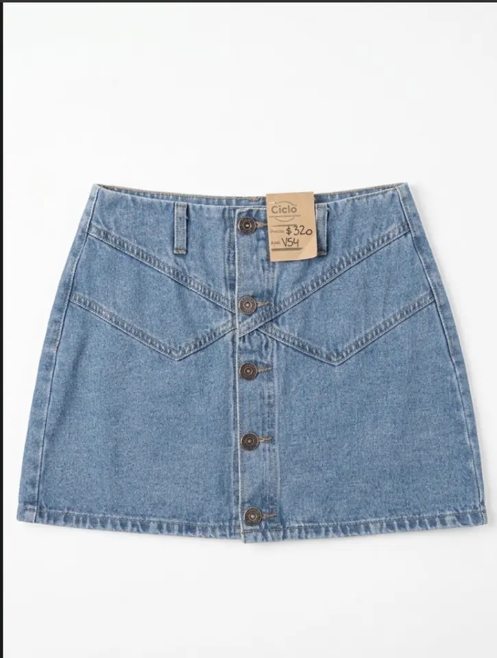 Pollera Jean PIECE OF CAKE talle XS