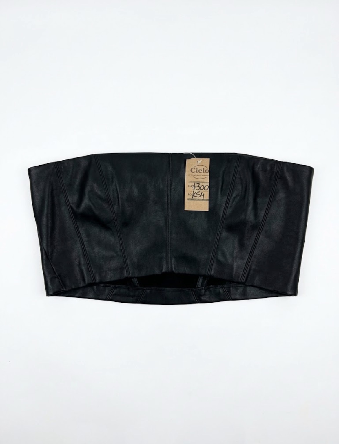 Top engomado ONLY talle XL