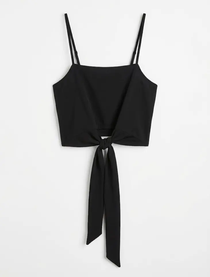 Top atado talle M