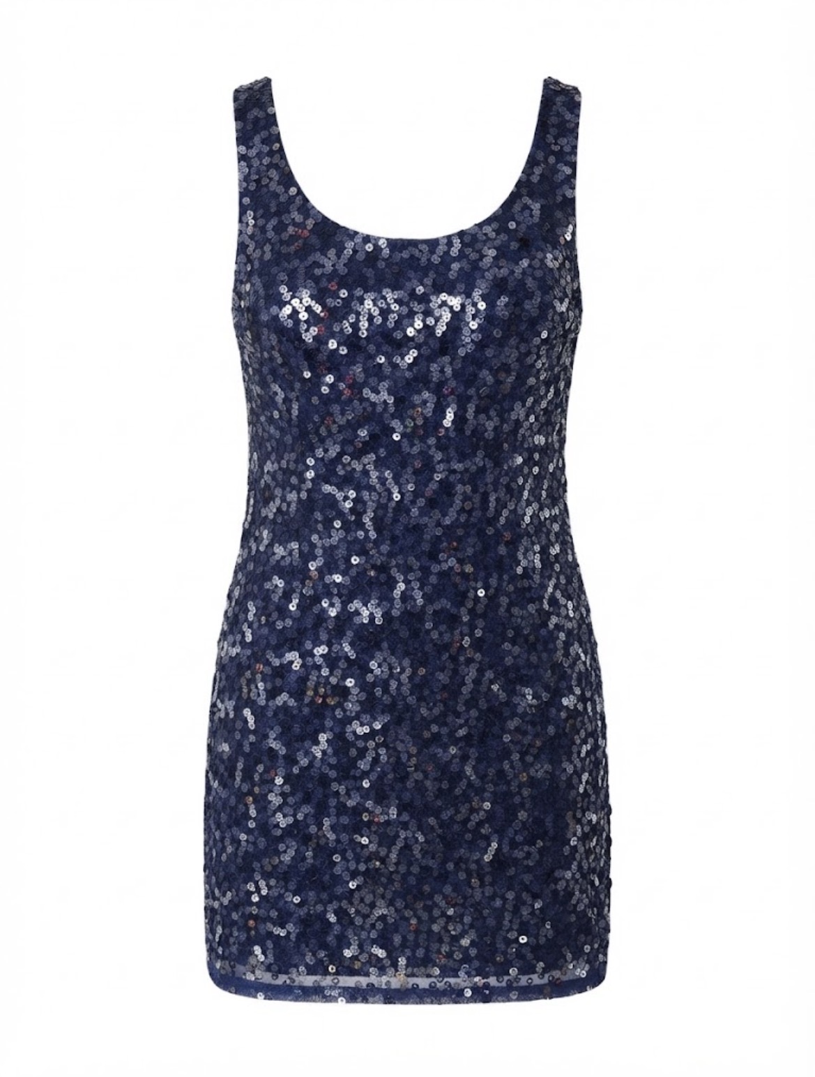 Vestido con lentejuelas floreadas talle M/L