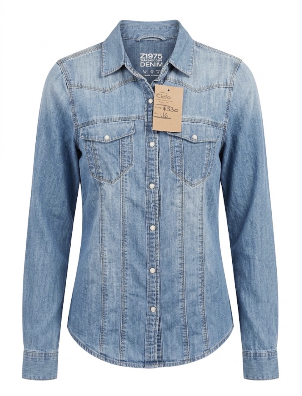 Chaqueta de Jean talle XS-S