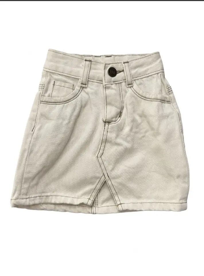 Pollera de jean talle 22