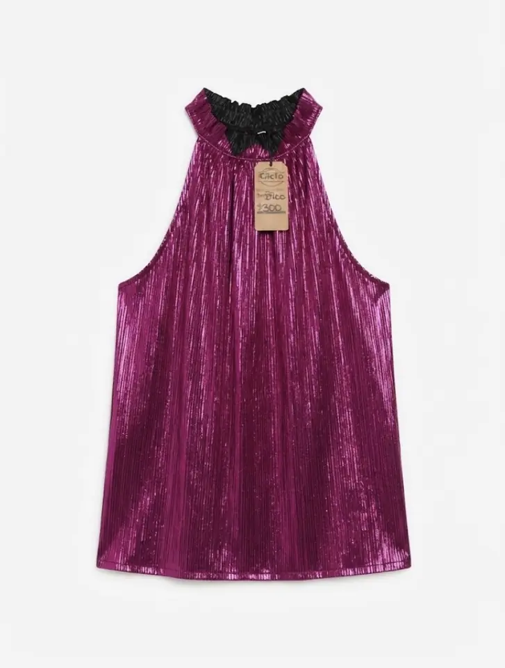 Musculosa rosada talle M