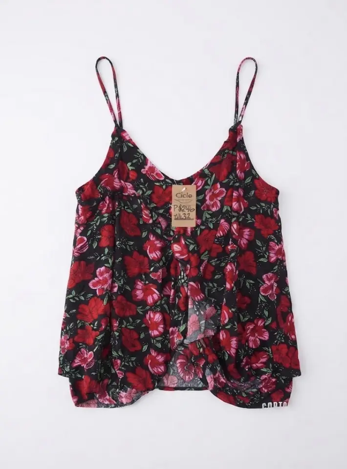 Blusa floreada talle M