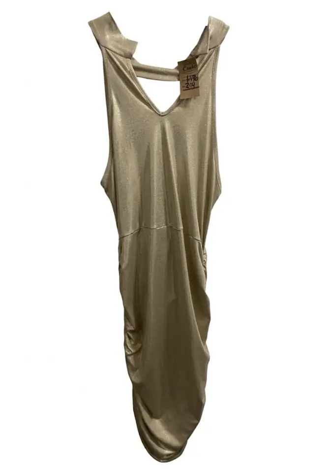 Vestido engomado talle M