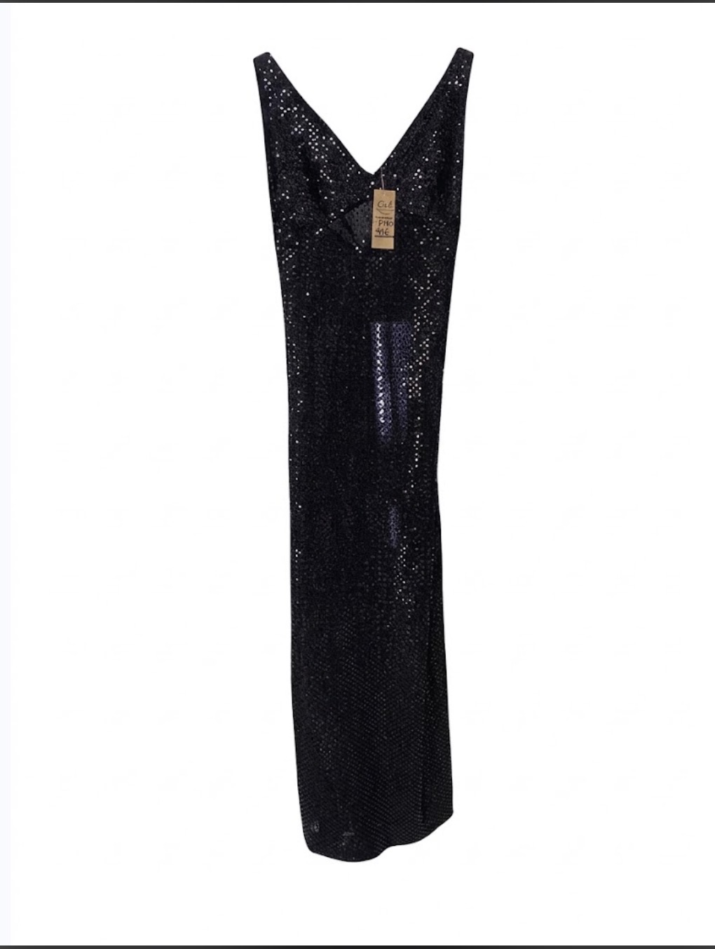 Vestido con lentejuelas talle M