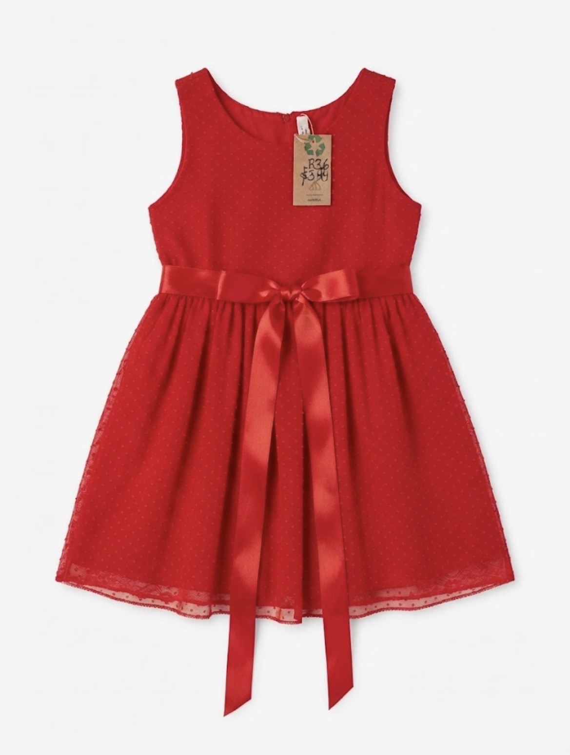 Vestidito rojo 12 meses