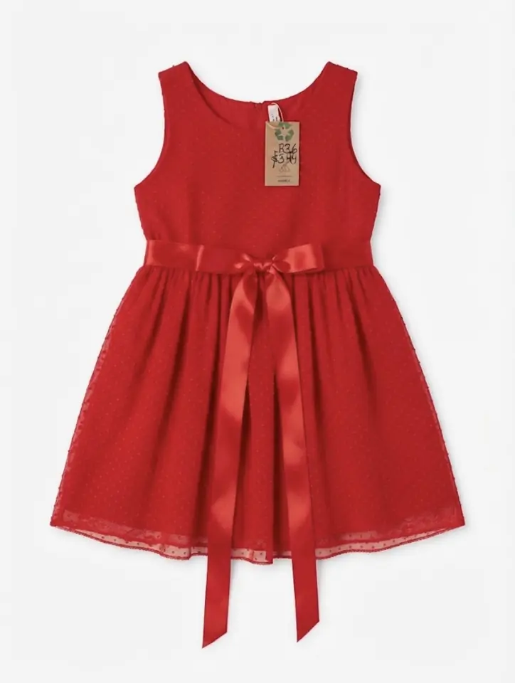 Vestidito rojo 12 meses