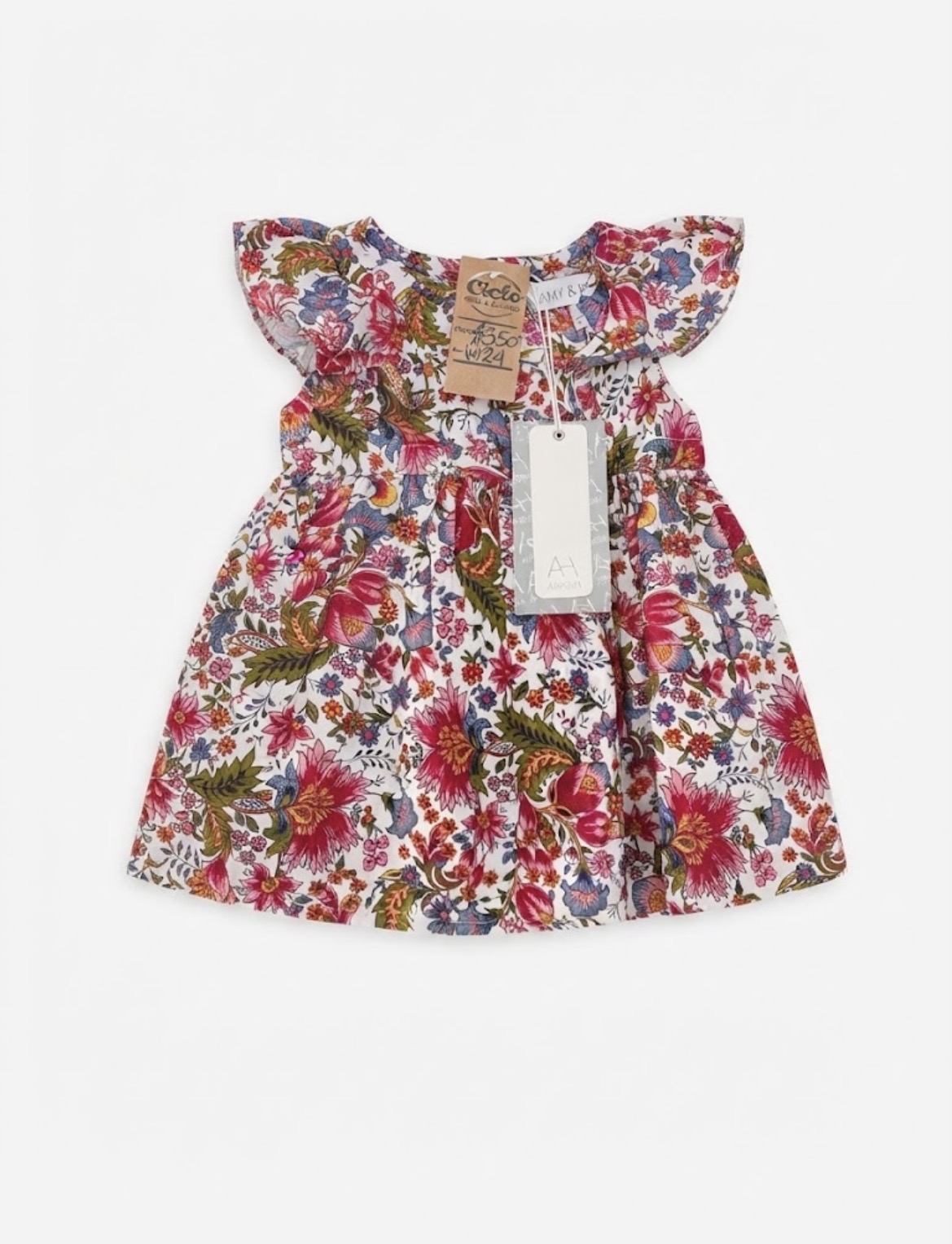 Vestido H&M talle 3-4 meses