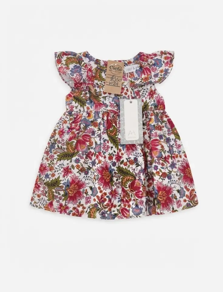 Vestido H&M talle 3-4 meses