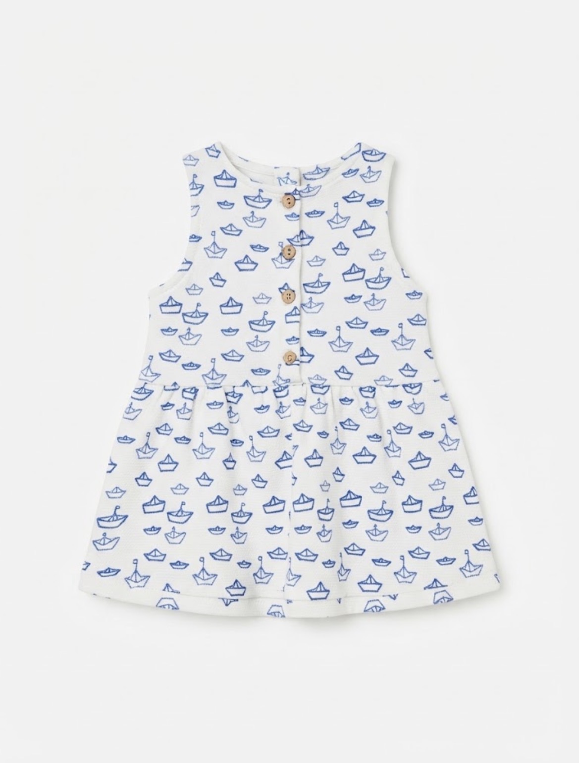 Vestido barquito talle 12-18 meses