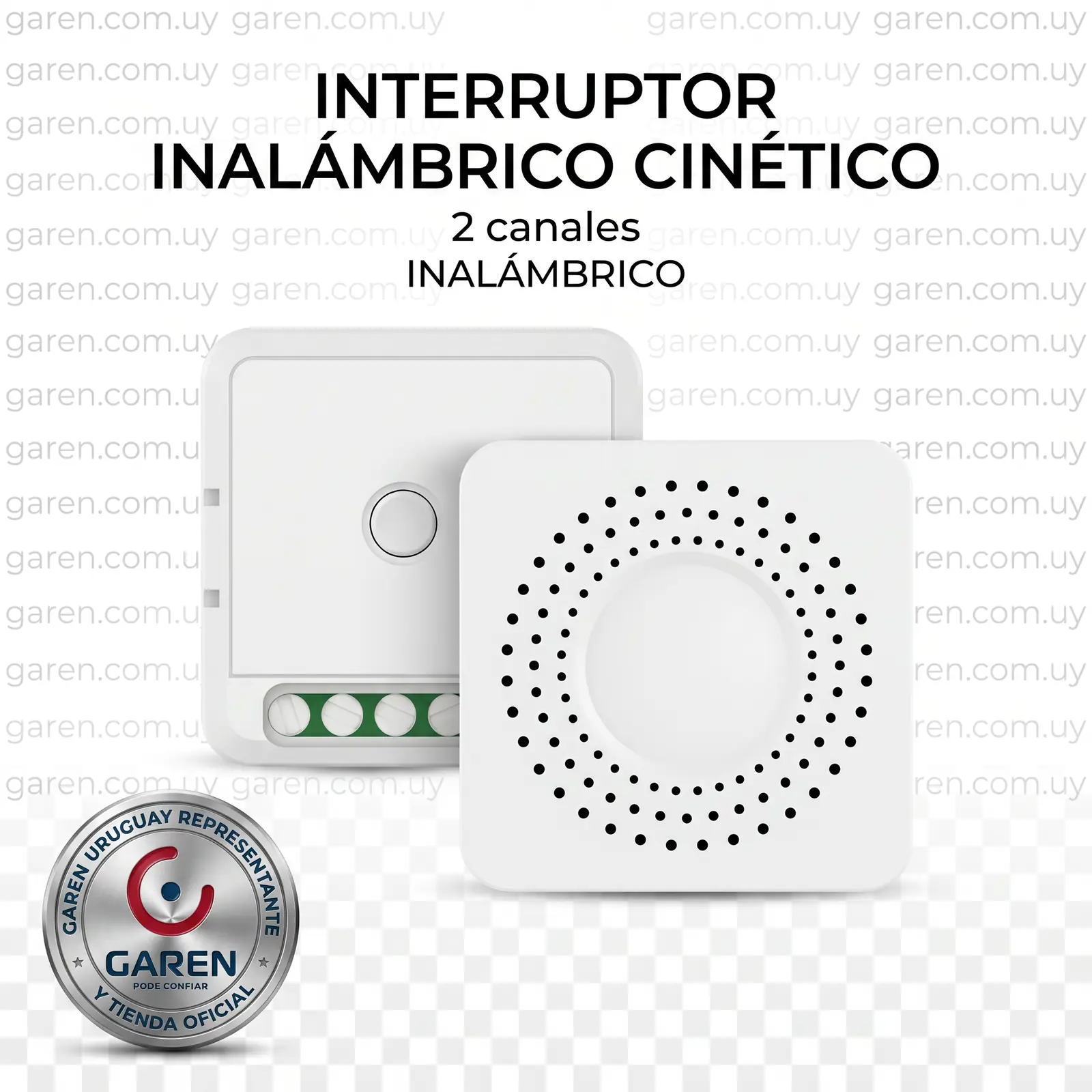 MINI INTERRUPTOR INTELIGENTE WI-FI 2 CANALES