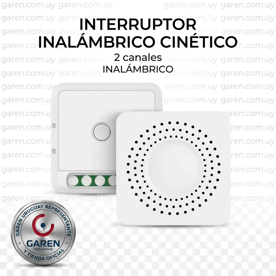 MINI INTERRUPTOR INTELIGENTE WI-FI 2 CANALES