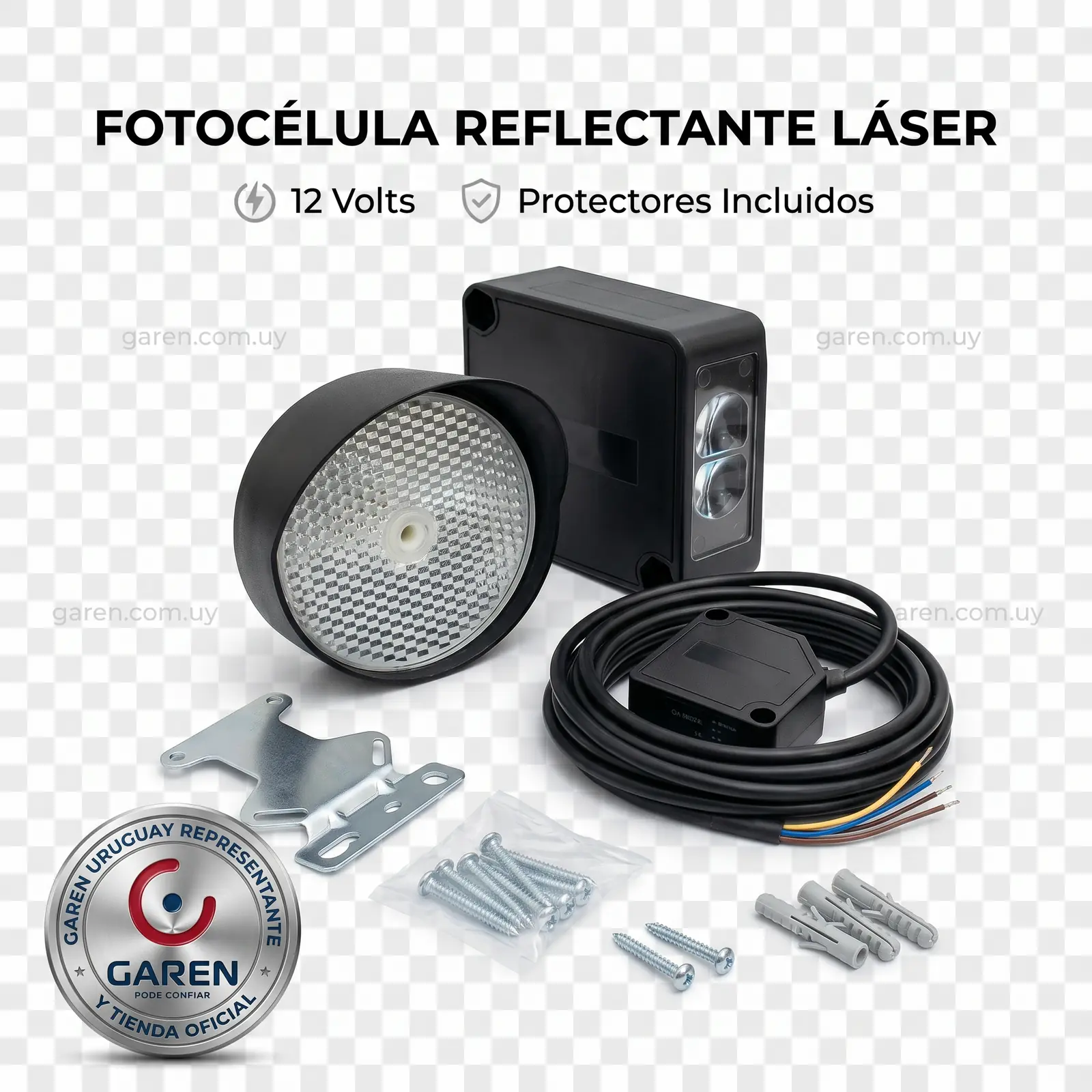 FOTOCÉLULA REFLECTANTE LÁSER