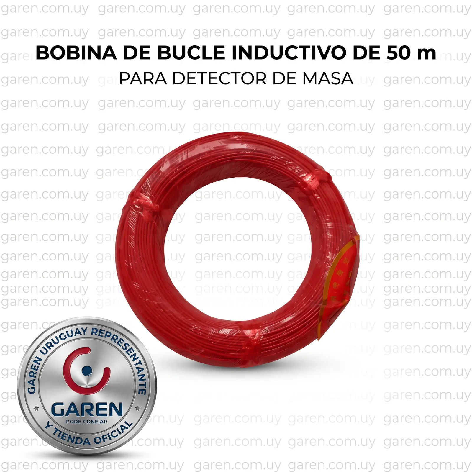 Bobina de bucle inductivo de 50 m