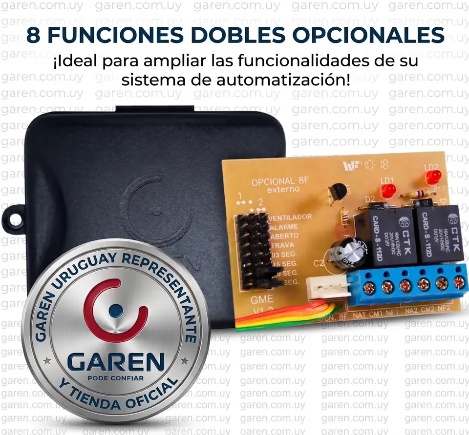 8 FUNCIONES DOBLES OPCIONALES