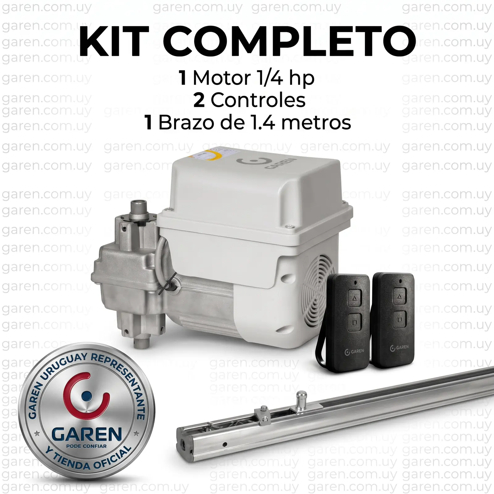 Motor para Portón Basculante BV Fit Ramp Speed 1/4 HP | Garen