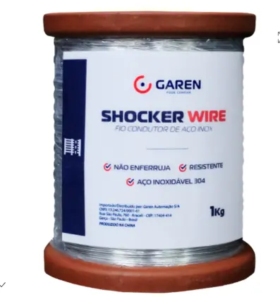 Alambre Acero Inox Cerca Eléctrica 0,90 Mm