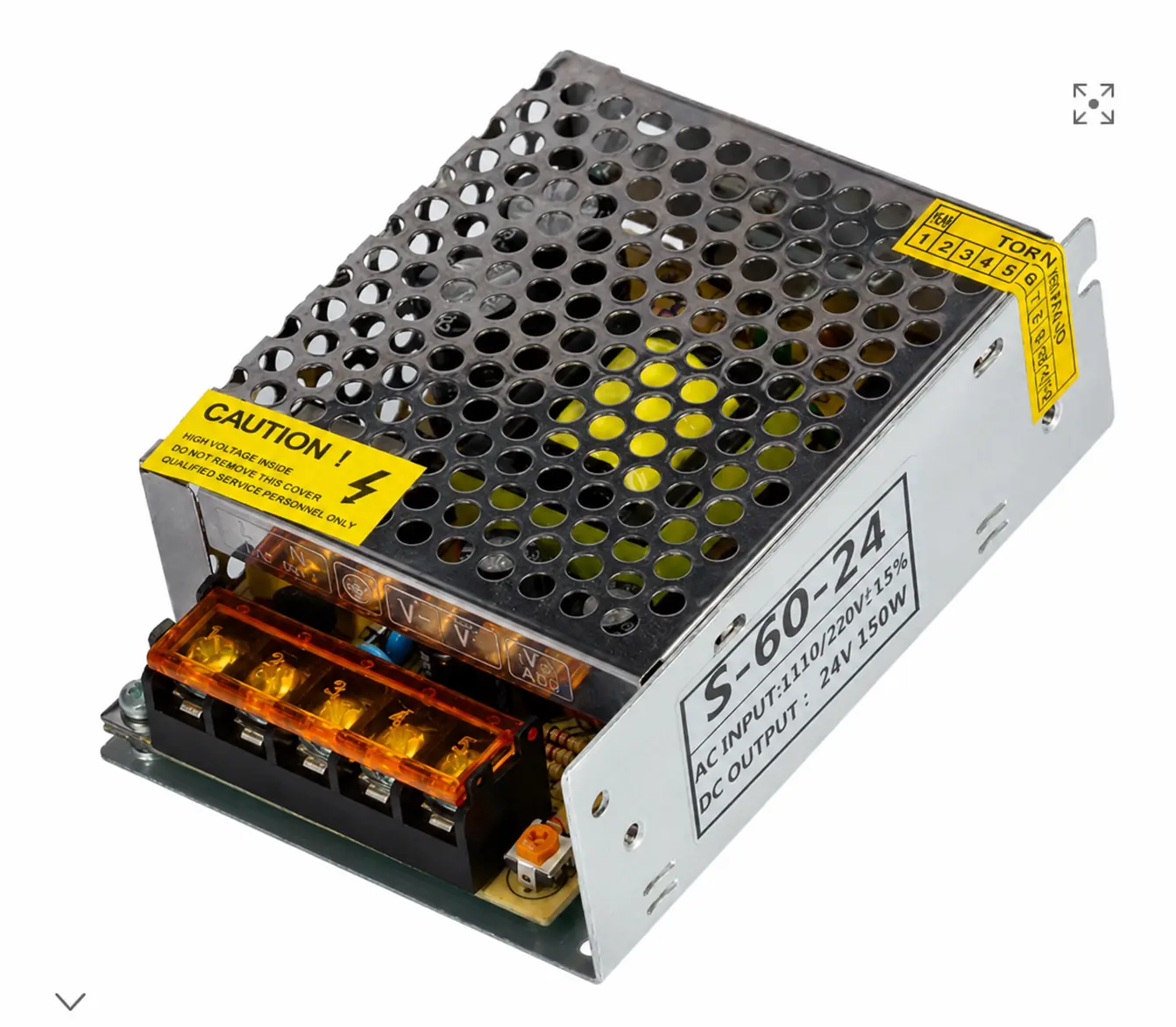 Fuente de alimentación Garen 24V 150W bivolt