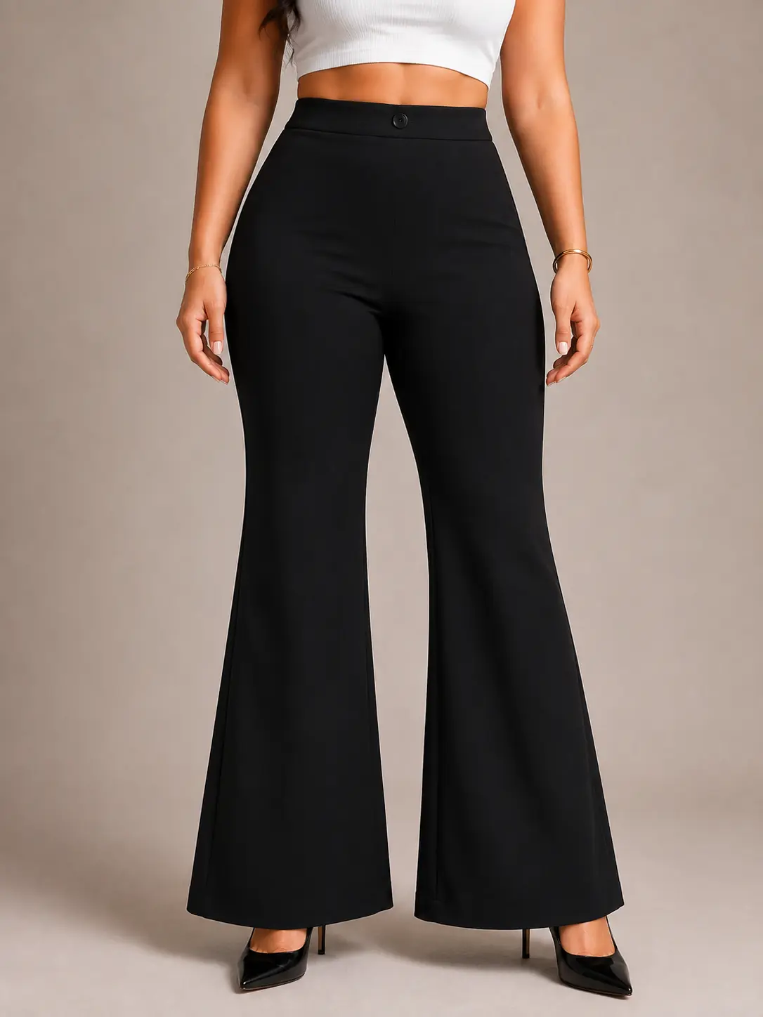 Pantalón de vestir oxford con bolsillo frontal 4 XL