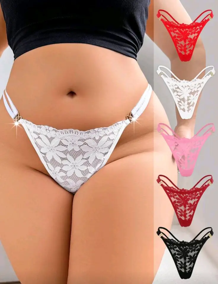 Tanga de encaje 4 XL