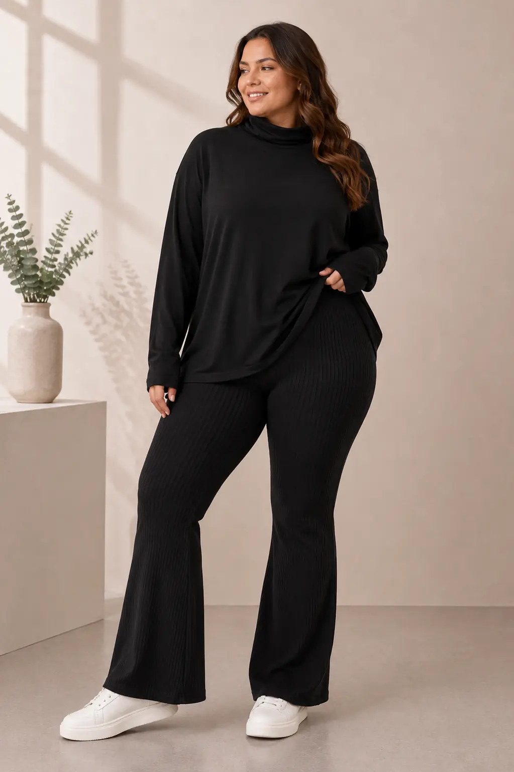 Polera negra talle 5 y 6