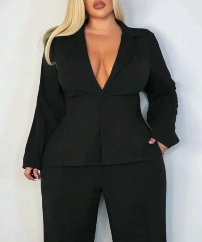 Blazer negro 1 XL al 3 XL