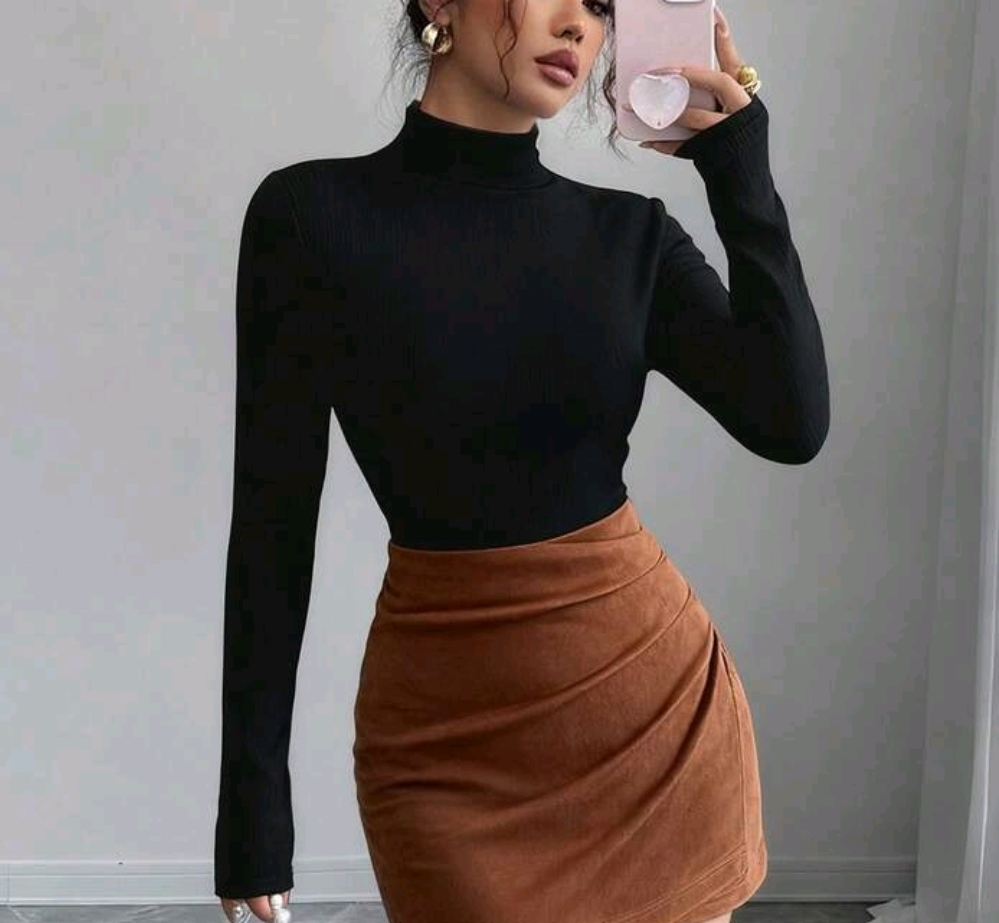 Polera negra 4 XL