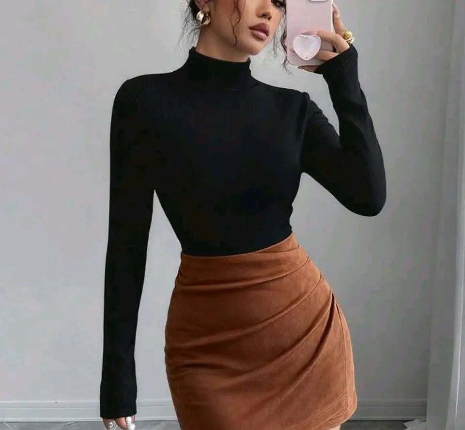Polera negra 4 XL
