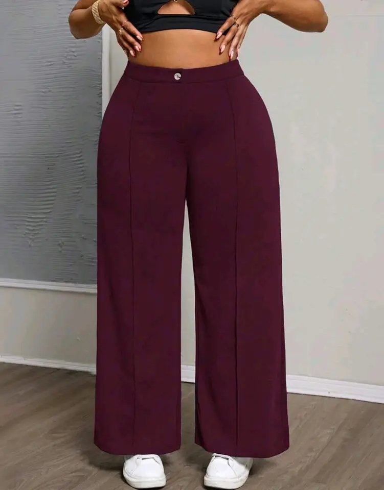Pantalón de vestir bordó 4 XL