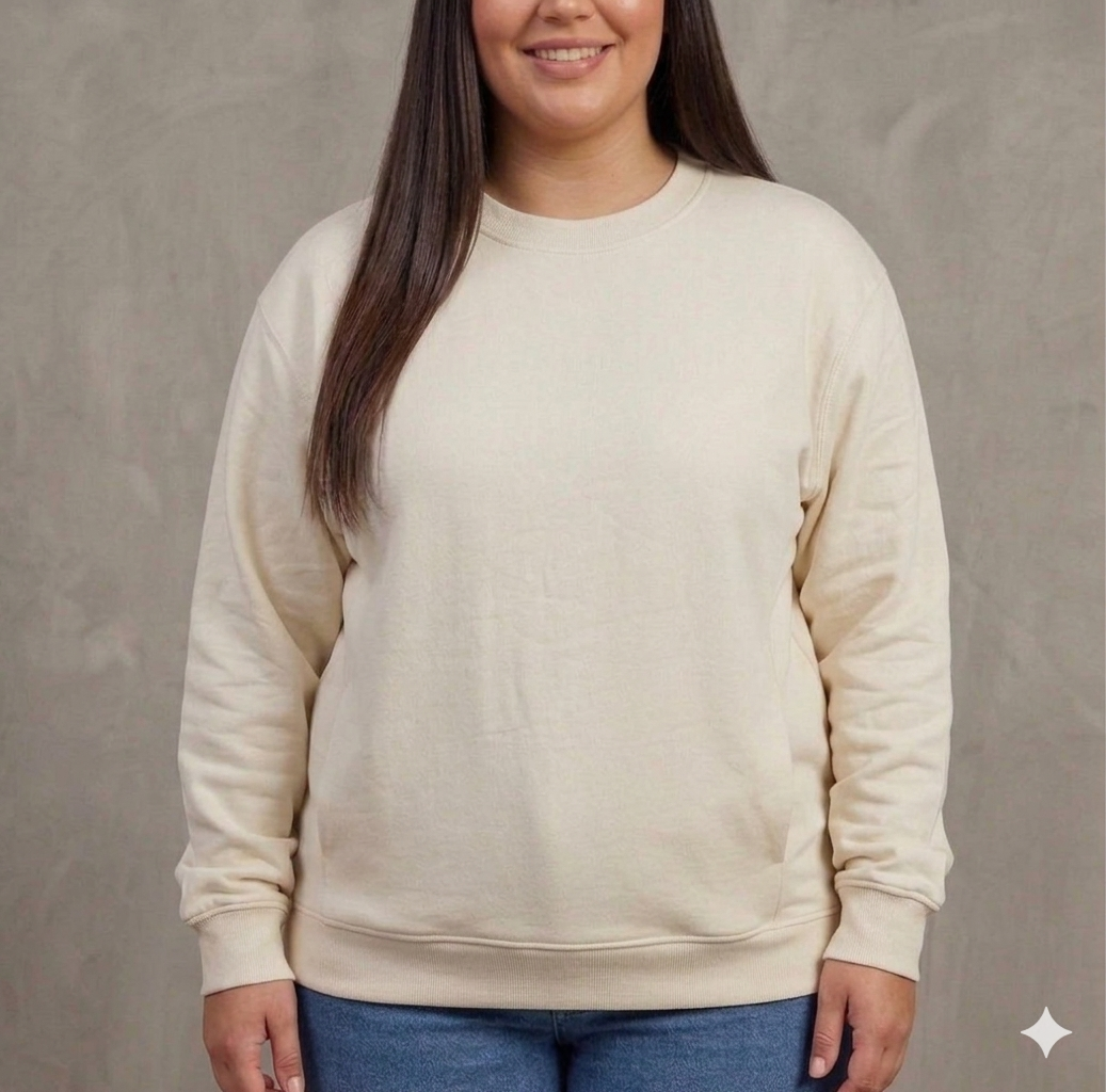 Buzo beige 2 XL