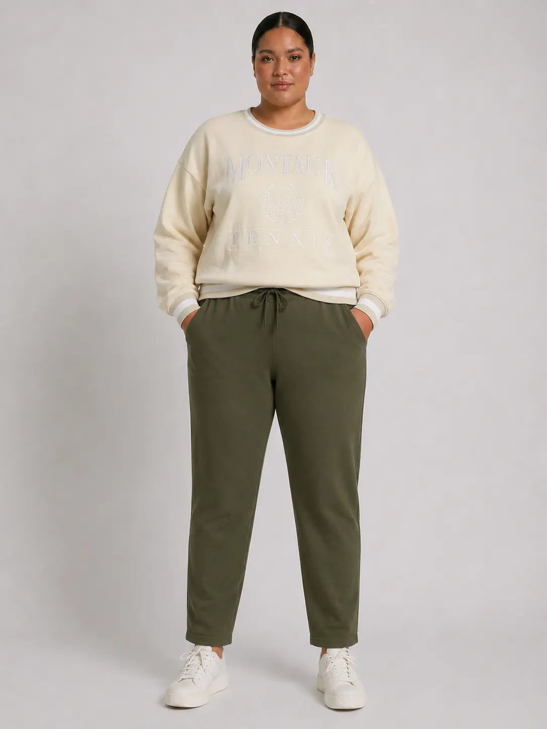 Pantalón deportivo verde L al 3 XL