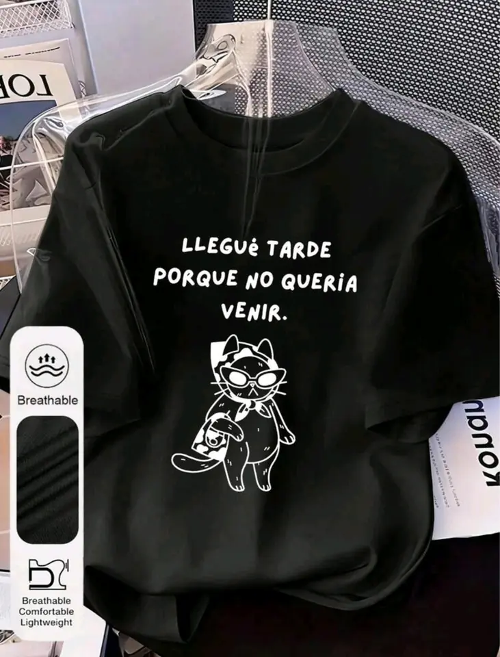 Remeranegra estampada 4 XL