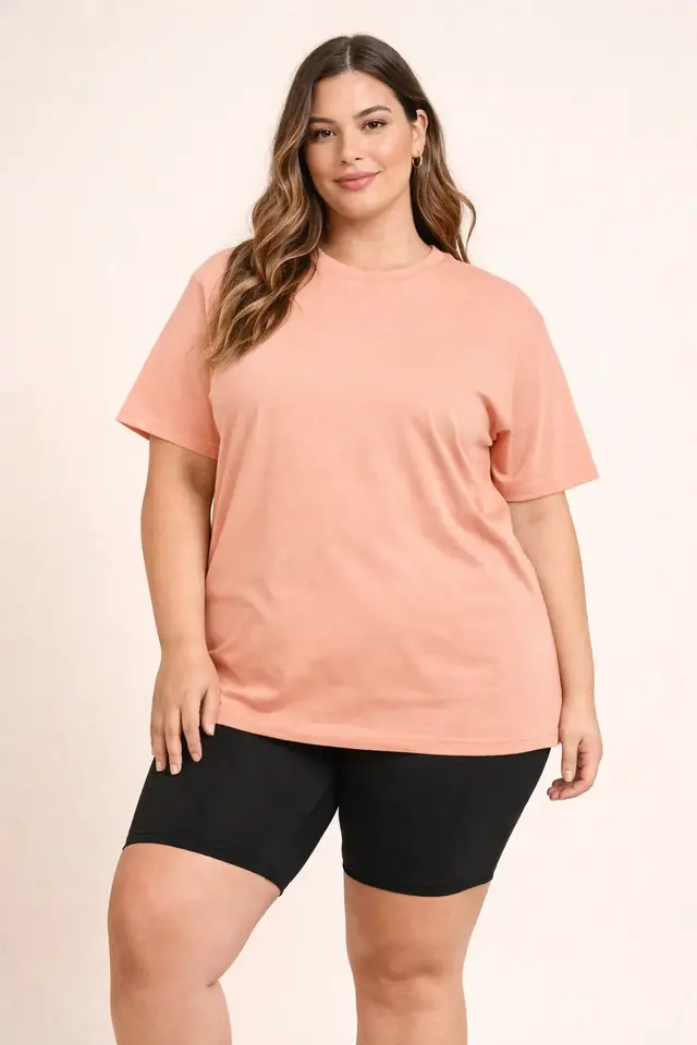 Remerón de algodón: salmón
