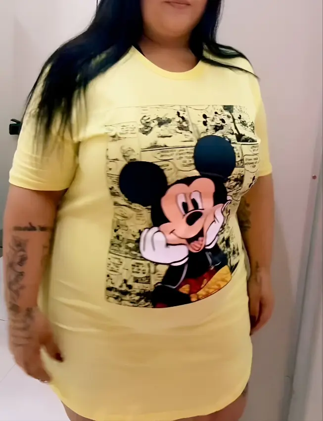 Remerón de algodón estampado