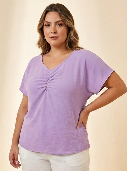 Blusa lila