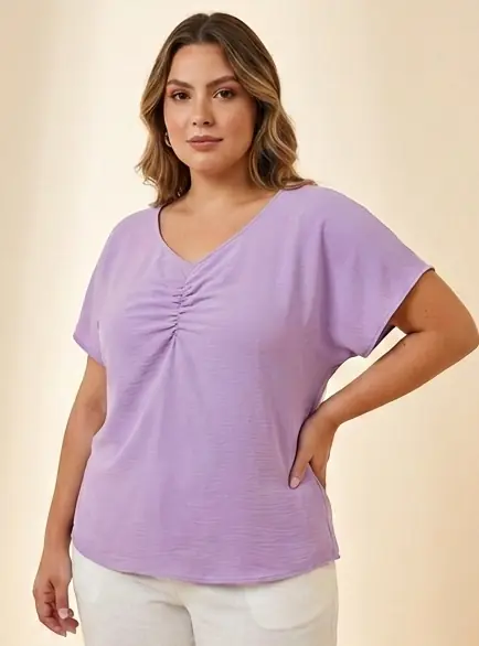 Blusa lila