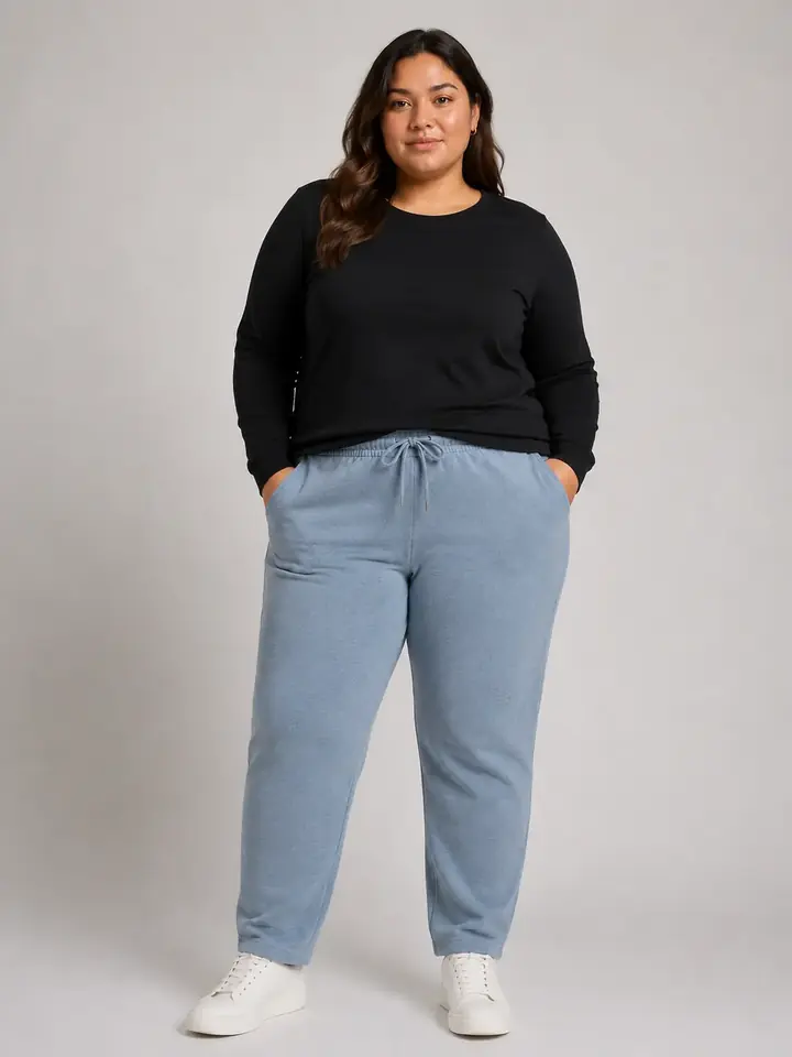 Pantalón deportivo celeste 2 XL y 3 XL