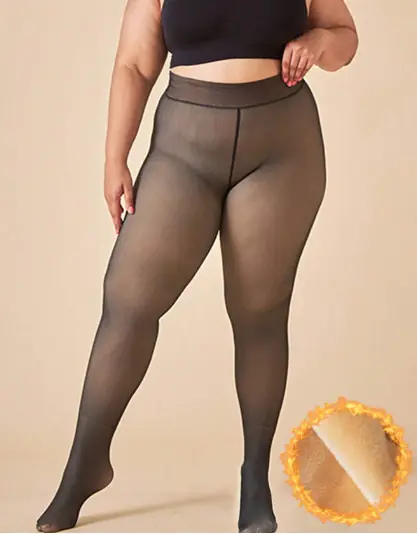 Medias efecto piel. Hasta 150 cm de cadera.