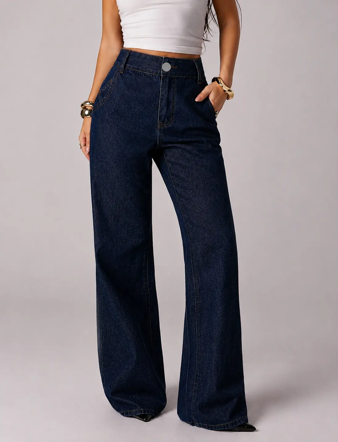Jean ancho azul 2 XL al 4 XL