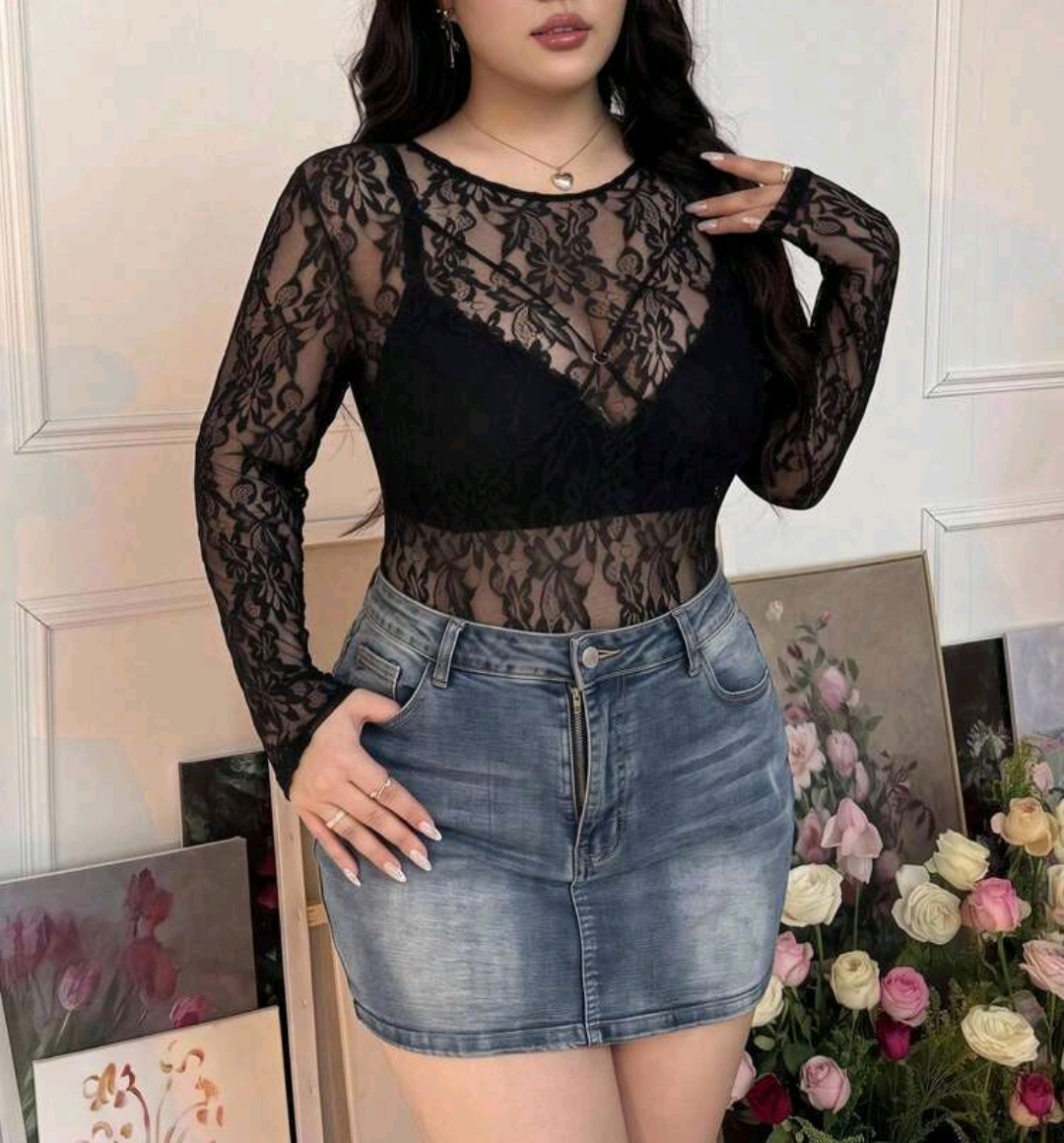 Body de encaje 3 XL y 4 XL