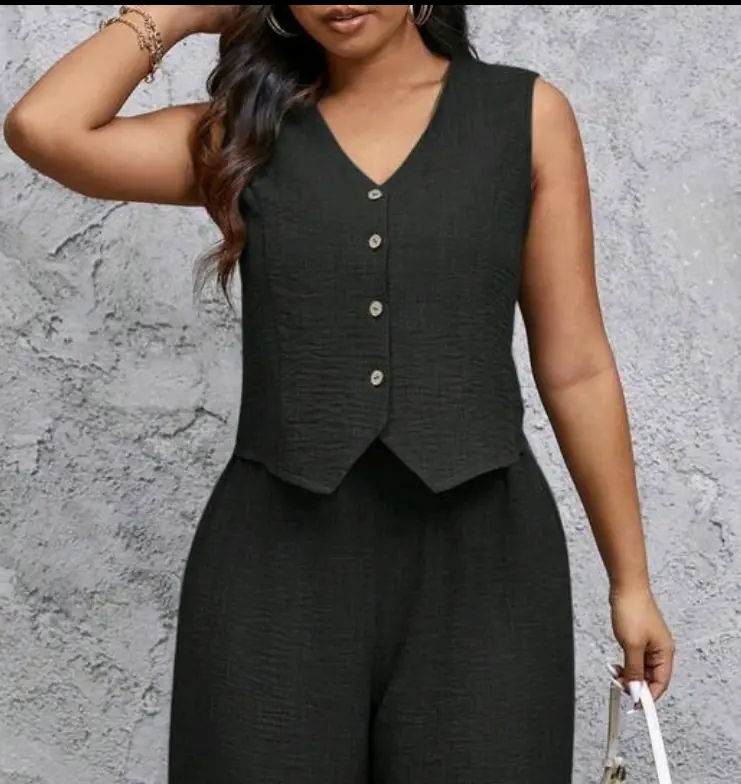 Chaleco negro 1 XL al 4 XL