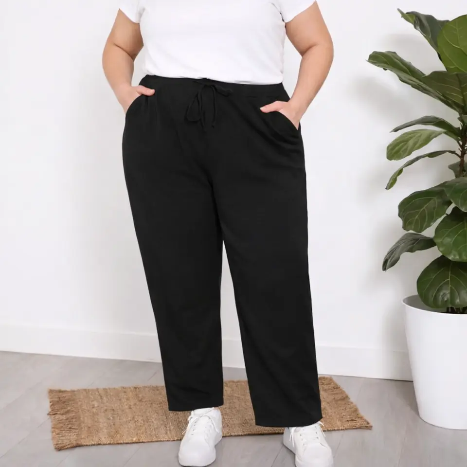 Pantalón deportivo negro 1 XL al 5 XL
